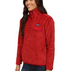 Patagonia Re-Tool Snap-T Fleece Pullover - Red - Large